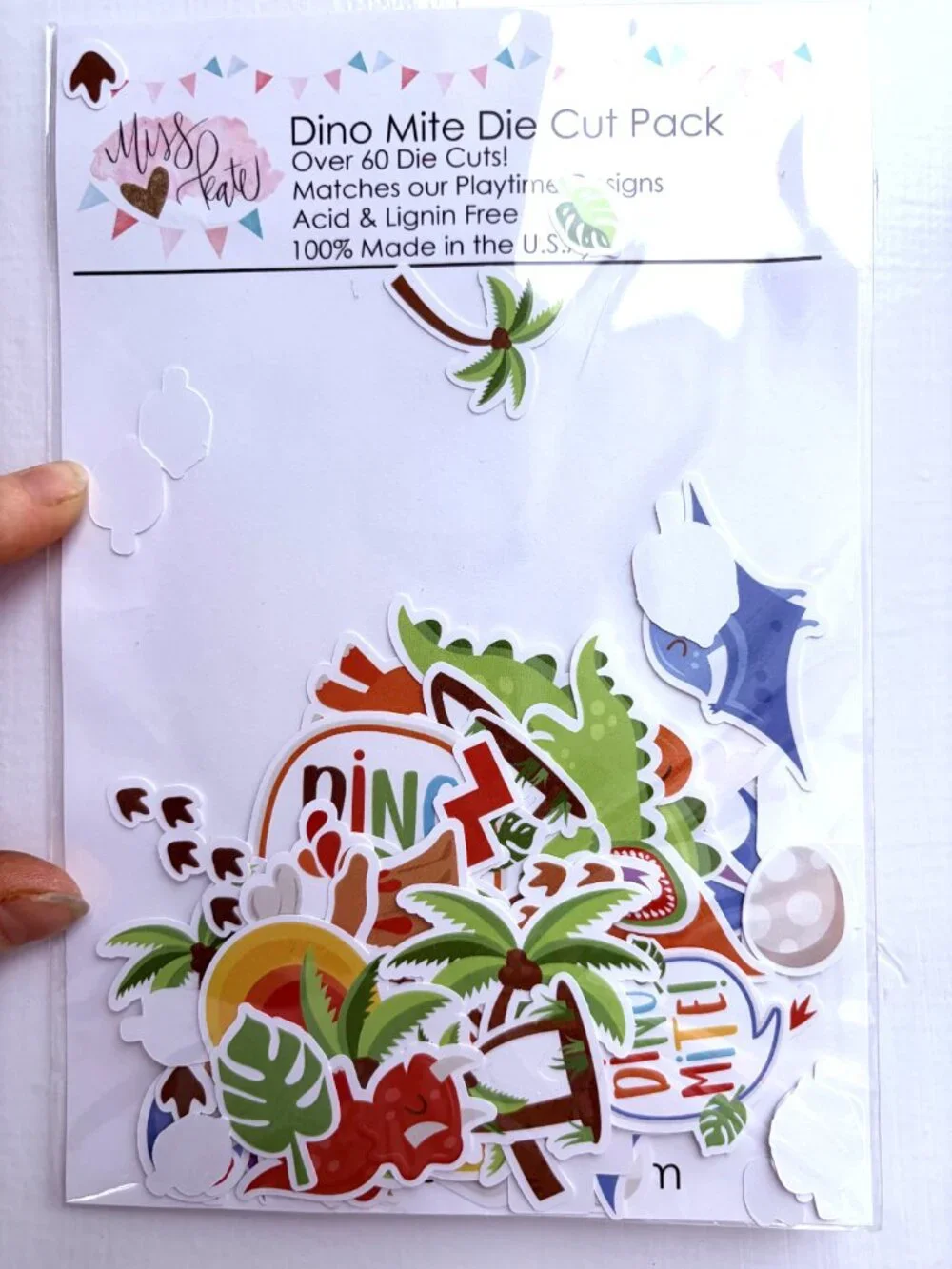 NWT 2-Pack Dinosaur Classroom Decor Die Cuts & Bulletin Board Shapes
